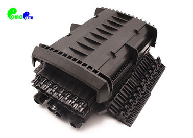 Outdoor 16 Ports SC LC Adapter Fiber Termination Box With Color Black Material ABS Plastic